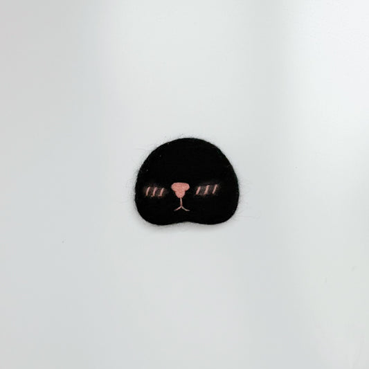 Cat Whisker Collector Fridge Magnet – Cute Handmade Cat Face Magnet for Storing Pet Whiskers & Home Décor